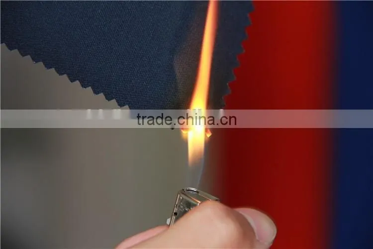 EN11611 EN11612 100 cotton flame retardant fabric protective fabric