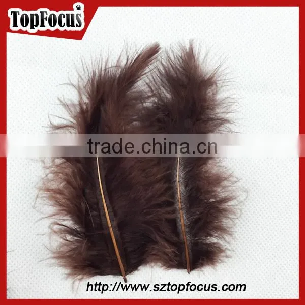 Alibaba 6cm to 10cm colorful white bulk artificial turkey feathers for sale