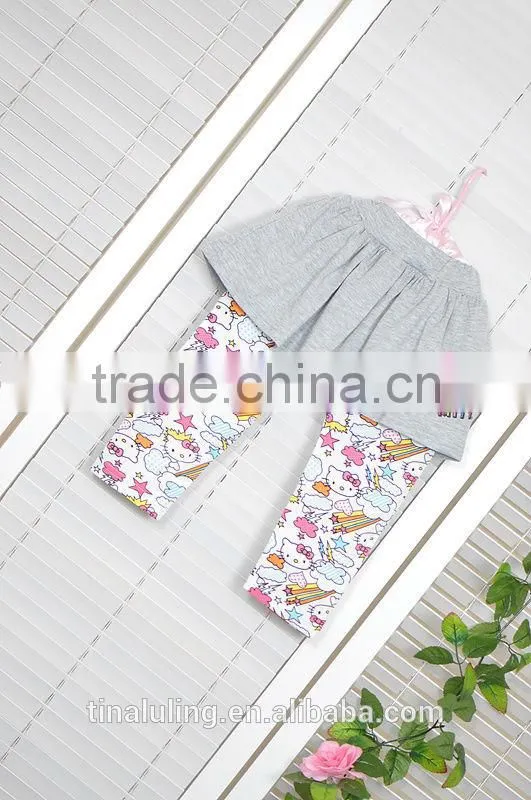 fashion baby girls kitty legging-skirts children leggings and tights