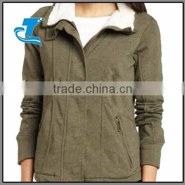 Fashion Office Women Fleece Lined Jacket