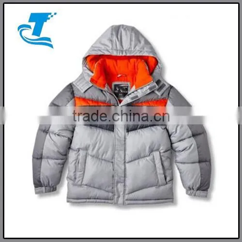 High Quality Hooded Boys Puffer Jacket Manufacturer