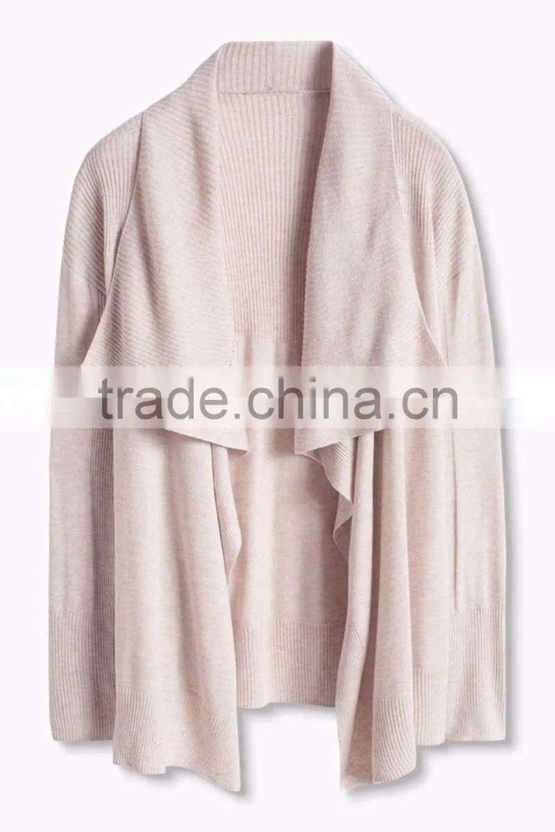 New Design Long Sleeve Girl Sweater Cardigan