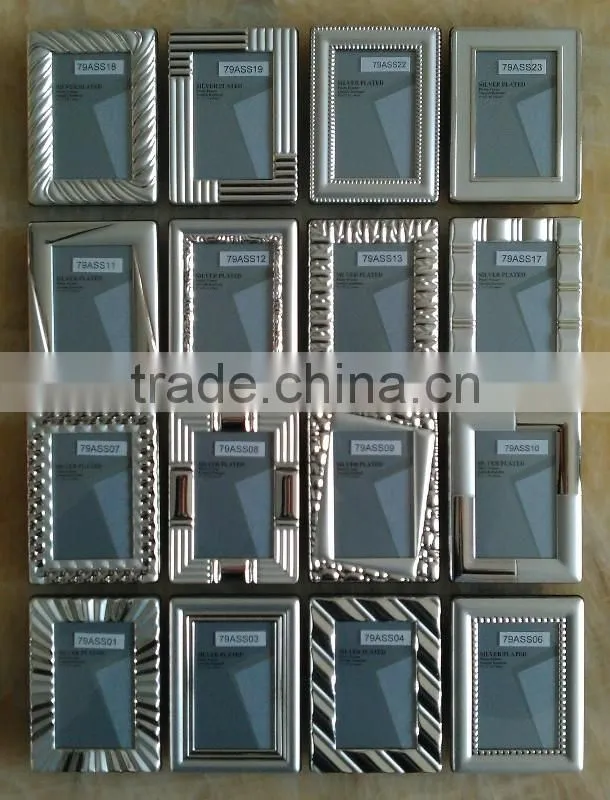 High Quality Factory Selling Silver Metal Photo Frame