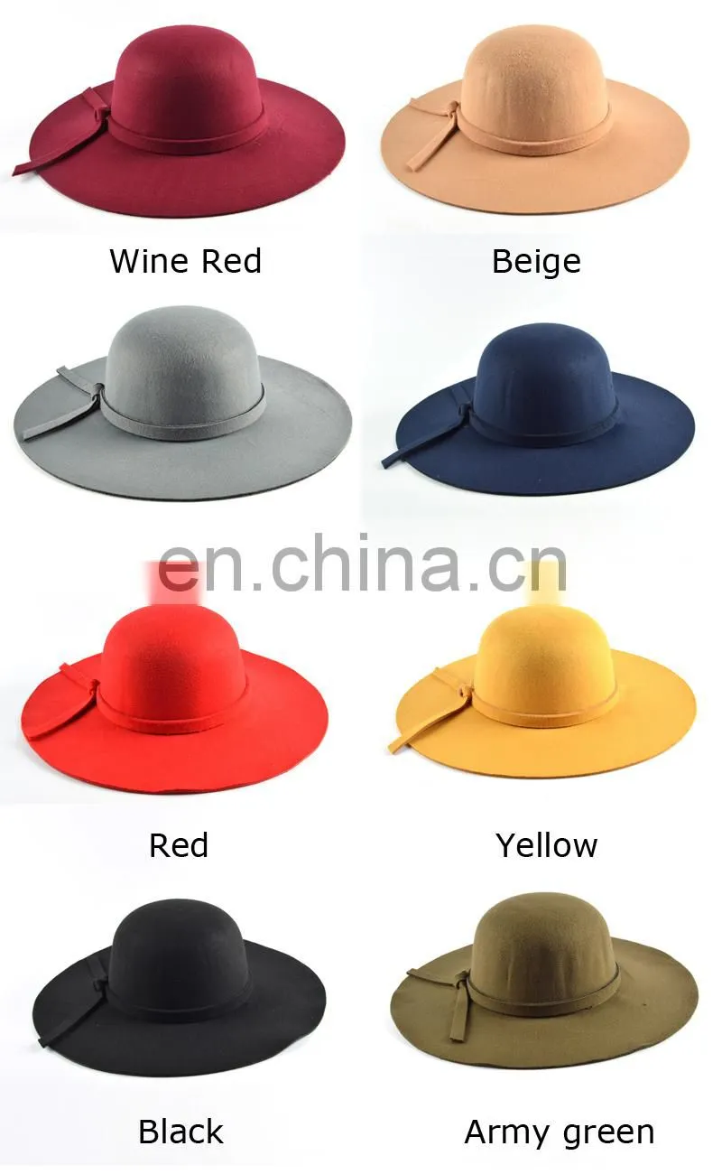 wide brim fedora hat custom logo band