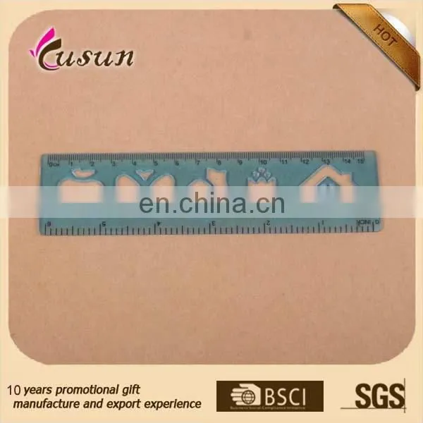 manufacturer promotion advertising straight plastic ruler 15cm