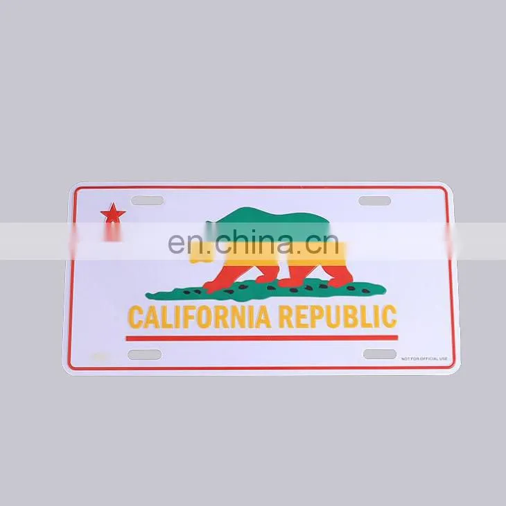 High Security Blank License Plates, Car Number Plates