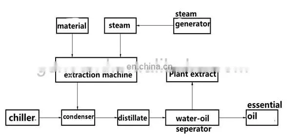 Cirmamonun comphor oil extraction machine