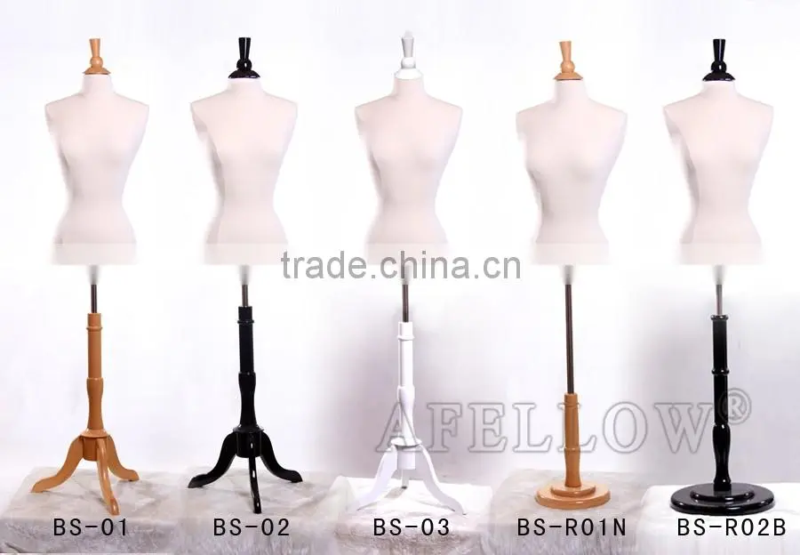 female/male adjustable mannequin upper body dummy M0017-FB/M0017-FH