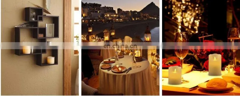 wedding events party restaurant decorative battery operated 12 packs rechargeable flicker warm white led candle white