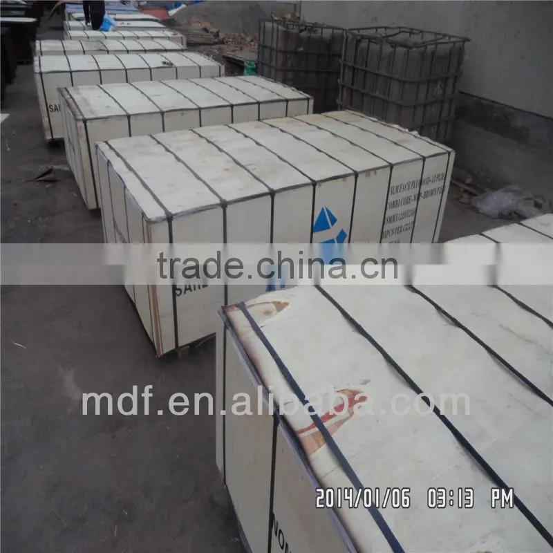 2014 high quality 18mm black film face plywood
