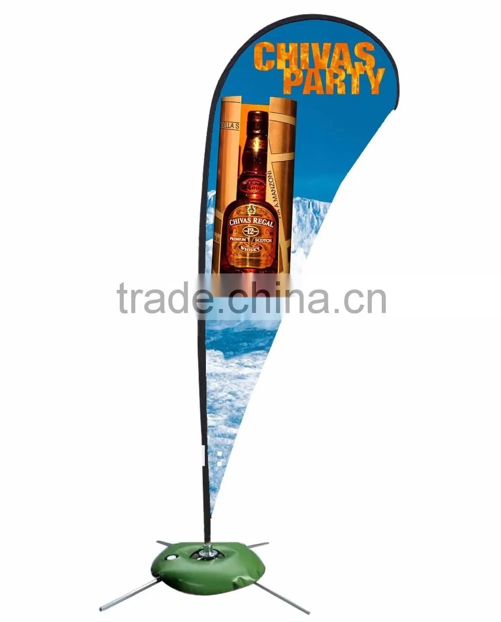 Custom flying banner, flying flag for match,party,promotion