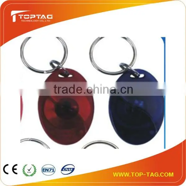 13.56mhz Flower Shape RFID key tag or customized shape