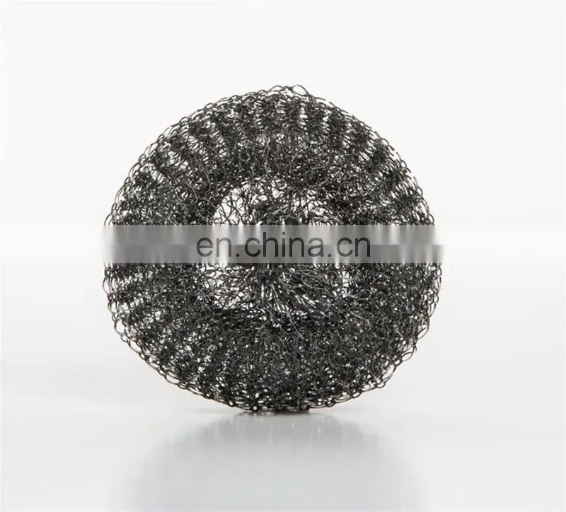 15g galvanized steel metal mesh scourer stainless steel weaving cleaning ball
