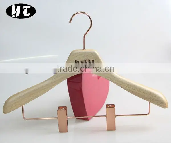 HA793 thick bamboo coat hanger