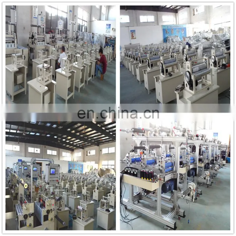 Automatic aluminum foil laminating and cutting machine