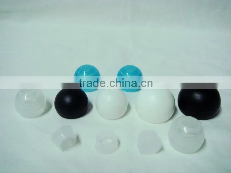 plastic round shape cap
