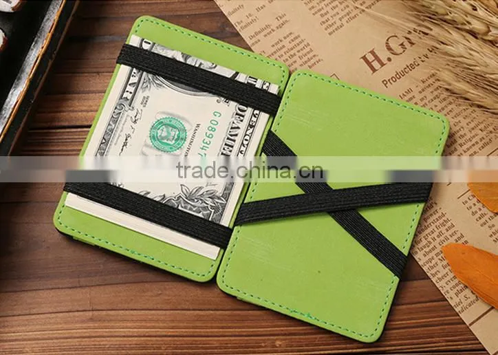 Various Color Magic Wallet, Custom Design Leather Magic Wallet, Cheap Price Wholesale Magic Wallet