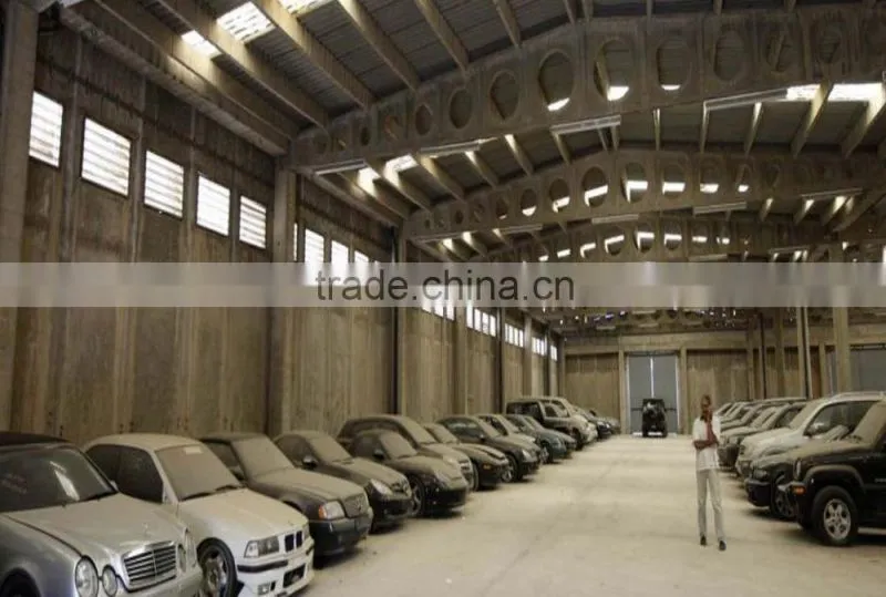 Professional design light steel structure car workshop