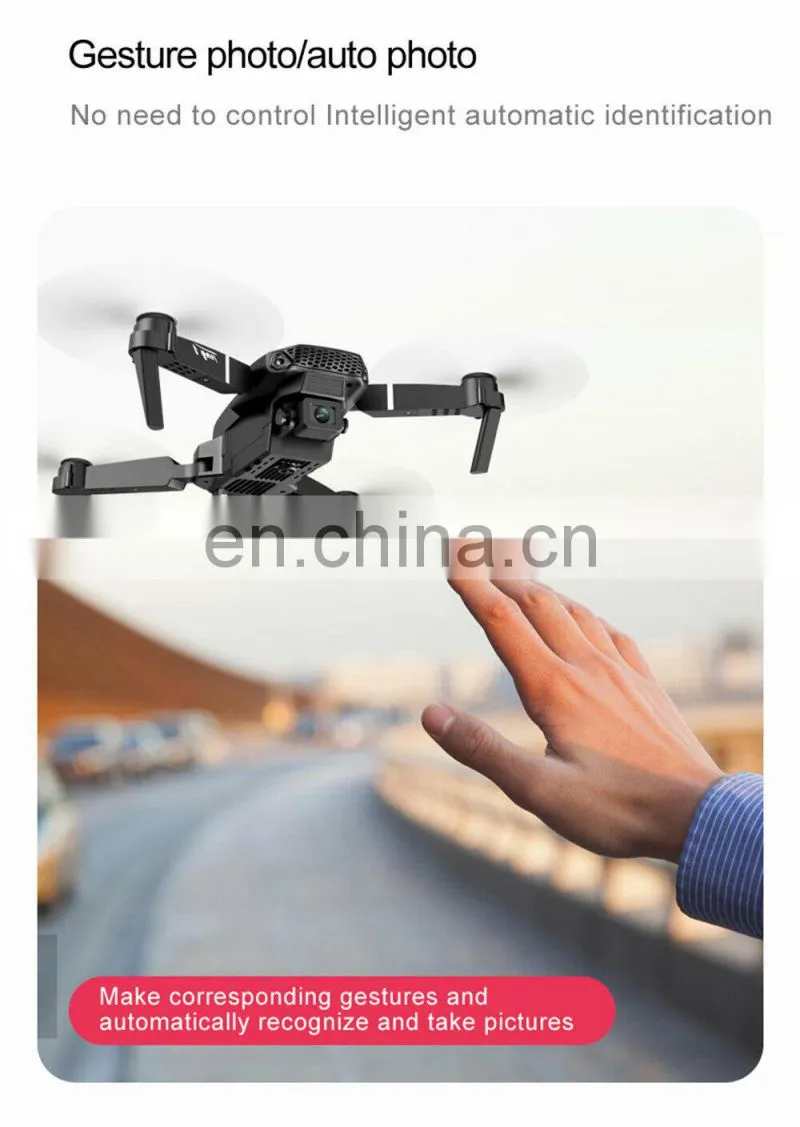 E88 drone With Wide Angle HD 4K 1080P Dual Camera Don Height Hold Wifi RC Foldable Quadcopter Dron Gift Toy