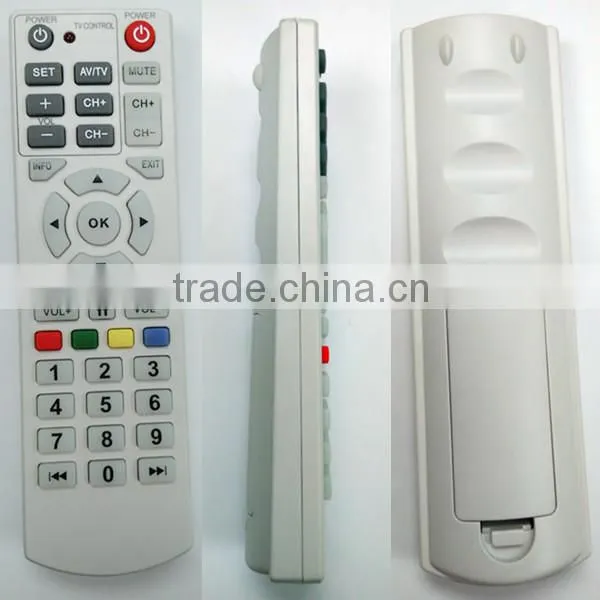 Small ir learning remote control for dvd and tv use