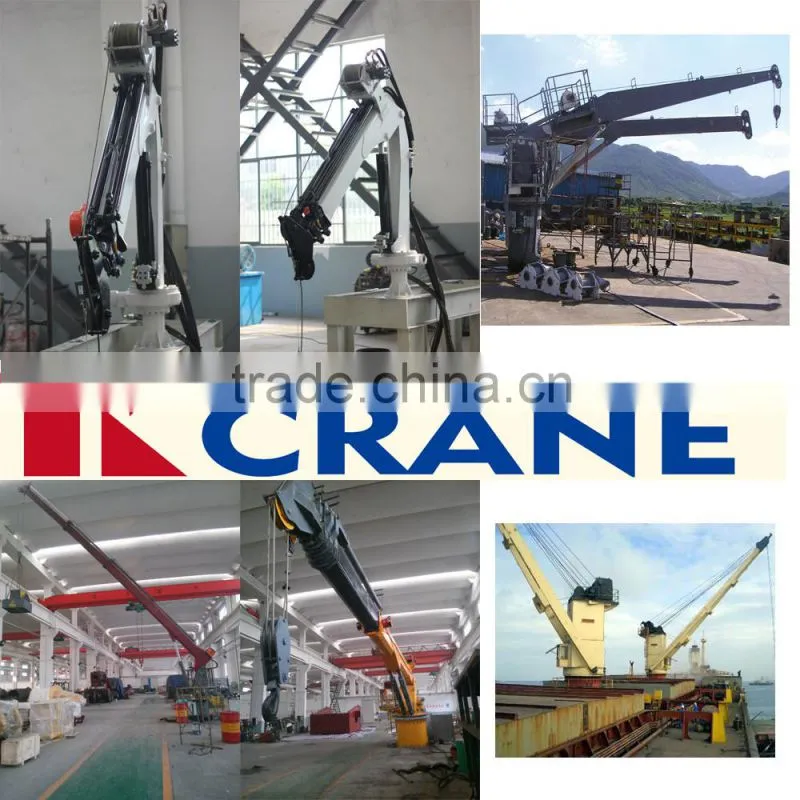Kcrane Slewing davit arm and crane for sale