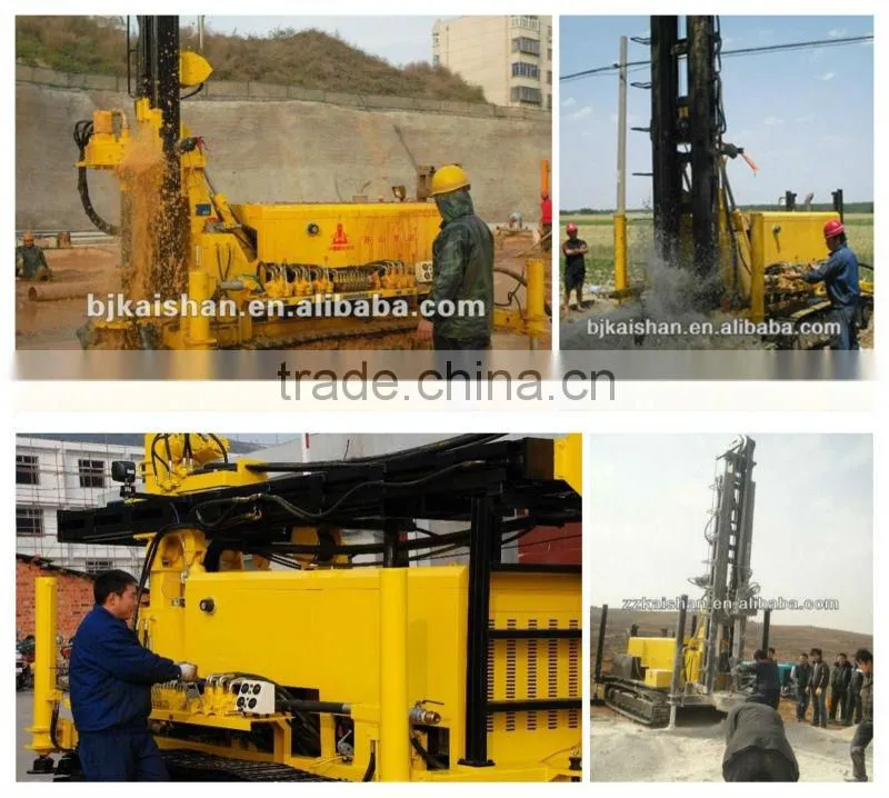 small Crawler Drilling rig machine KW20