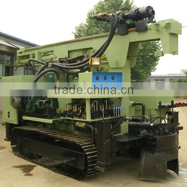 for water well and core drilling,crawler type HF180Y water boring machine,can drill depth up to 320m,easy operate
