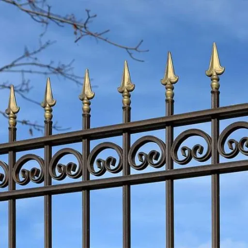 how to install rod iron fence (4).png