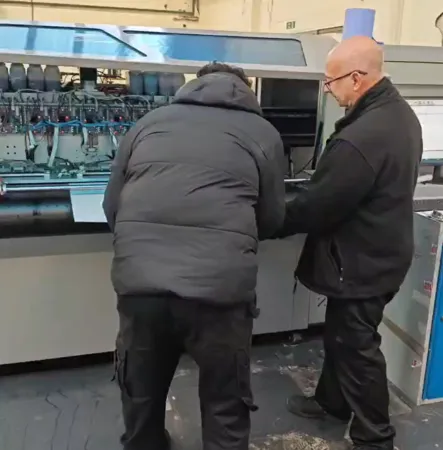 Single Pass Corrugated Board Printer Installed in UK