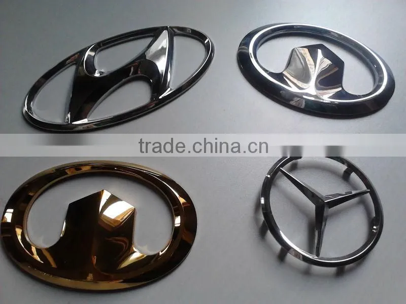 Plastic Car Parts electroplated nickel accessories motorcycle