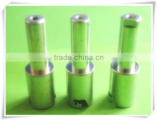 Supply the high -precision znic plated Iron turning shaft used for stirring mane
