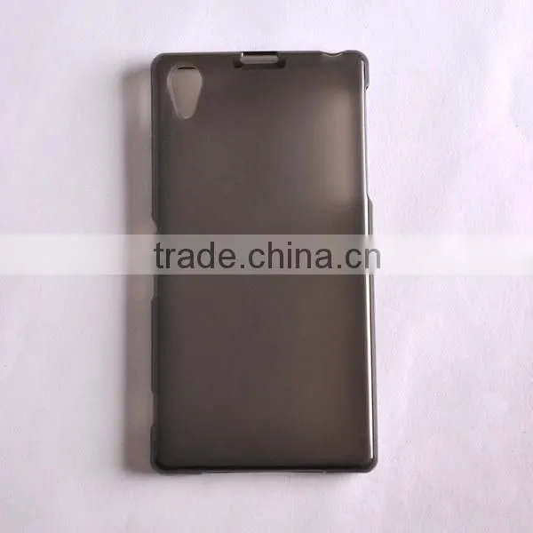 Cheap soft TPU mobile phone cover for Sony Z1