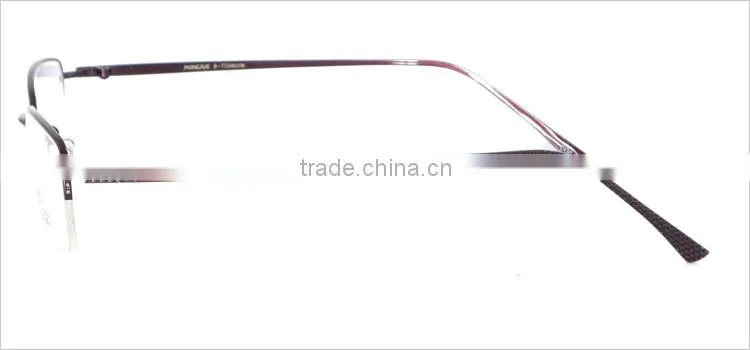 Half-rim half titauium mens 2014 new style glasses frames spectacle frames manufacturers