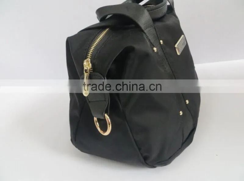 2016 newly style hot fashionable waterproof black casual large capacity women girls student handbag bag