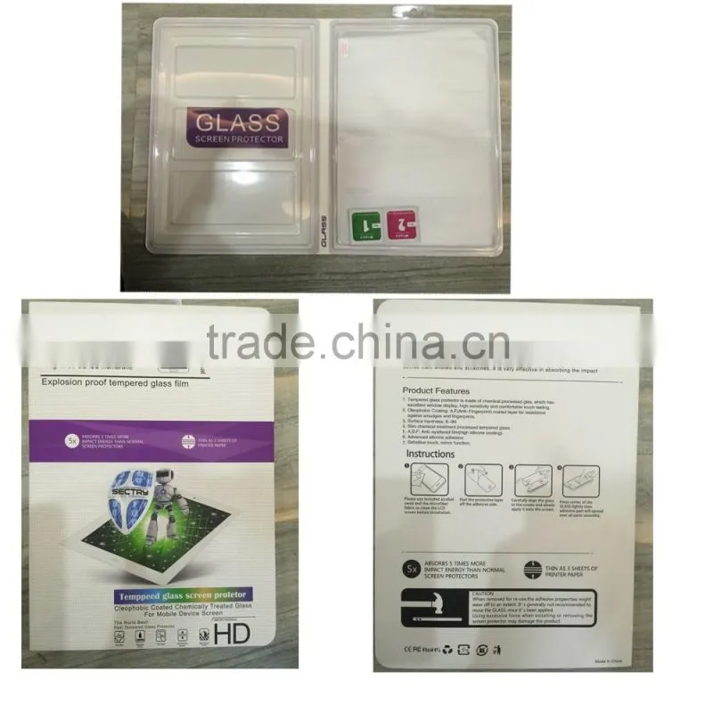 High Quality 2.5D 9H Front Clear Screen Protector Guard Skin Film For Ipad Pro