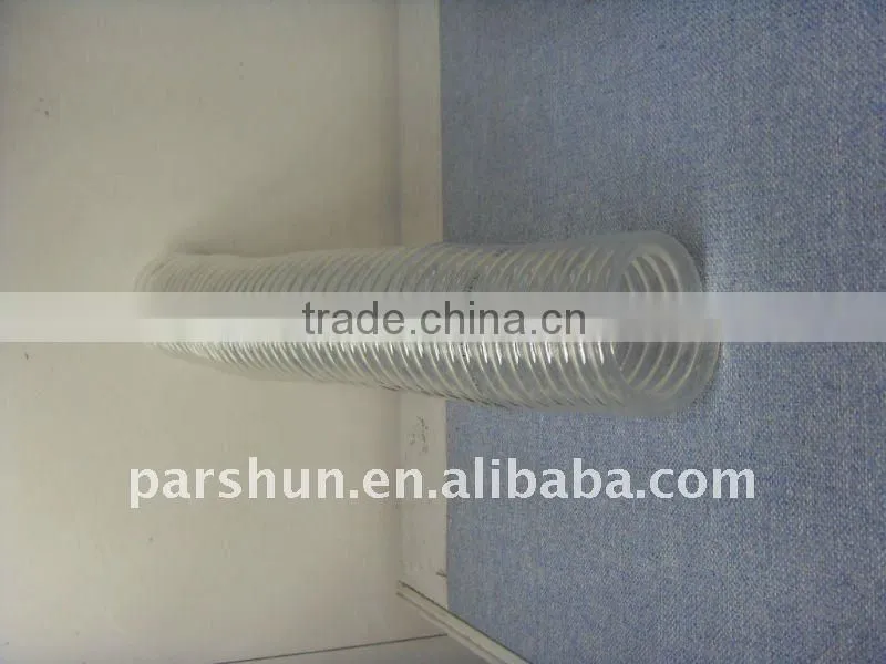 Smooth Surface TPU Spiral Air Hose with couplings