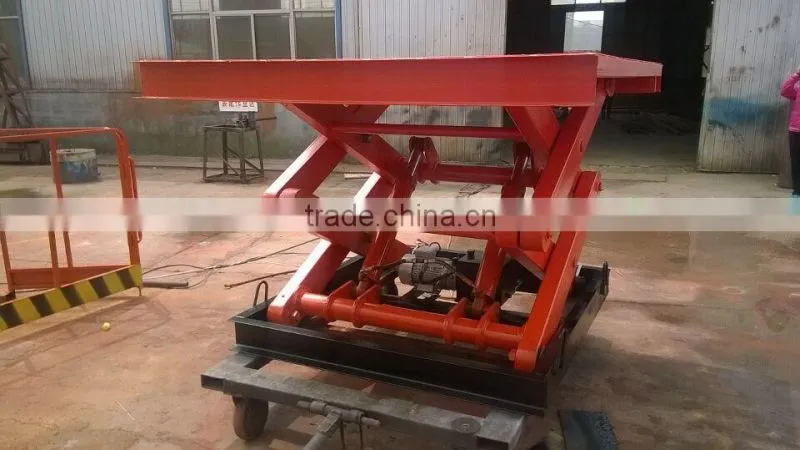 Hydraulic lift platform hydraulic Hand Operated scissor lift table