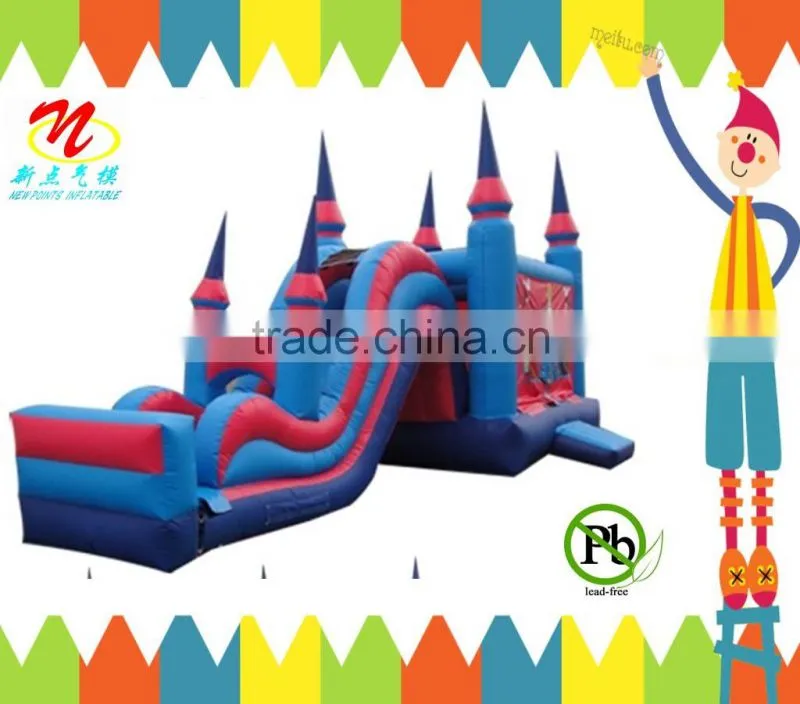 2014 china high quality cheap happy inflatable combo for sale