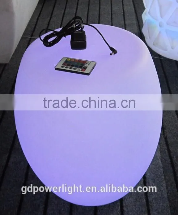 New PE plastic Stool with LED lights & remote control YXF-4243