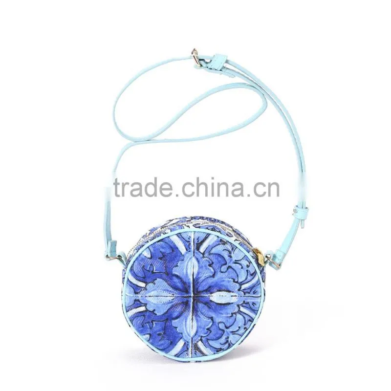 Wl Monsoon Girls Handbag Brand Small Kids Messenger Bags for Girl Children Shoulder Bag Designer European Floral Bags