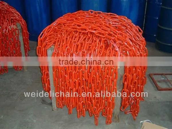 chains in plastic plastic chain