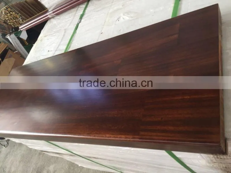 African Iroko stair treads