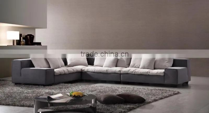 Home use combining sofa set with fabric cover XYN2055