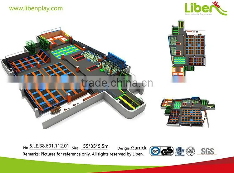 Commercial equipment factory price big trampoline