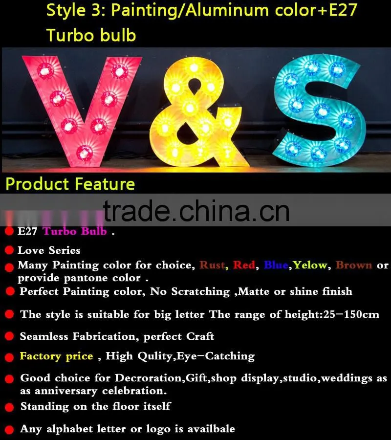 love bulb sign