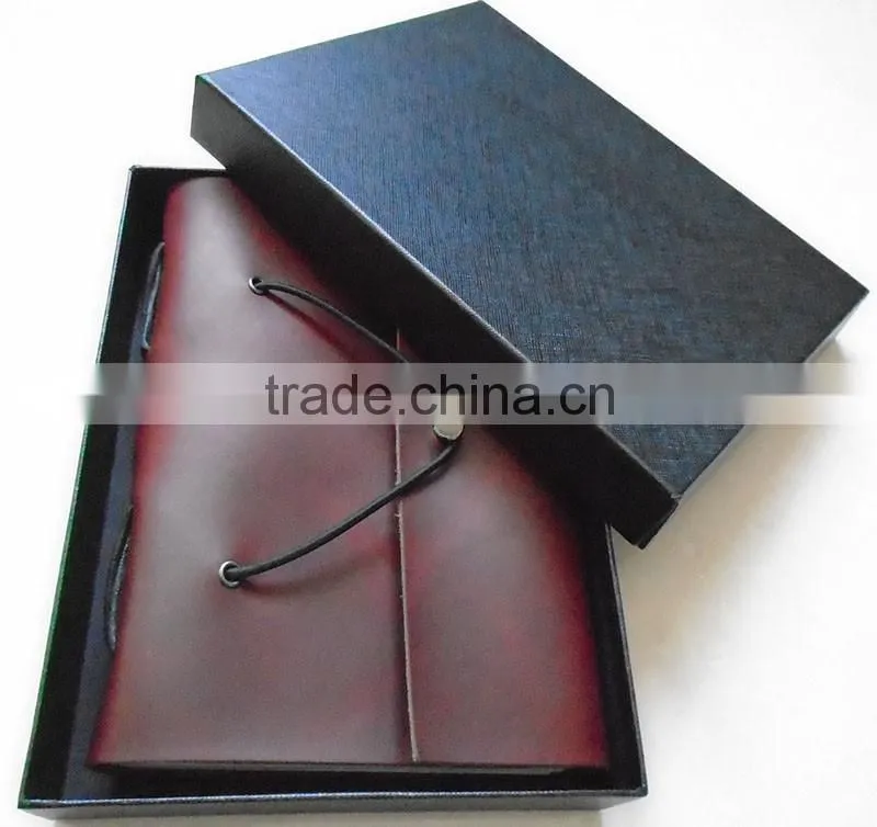 Handmade Journal Diary with 200 Blank Pages Genuine Leather Notebook