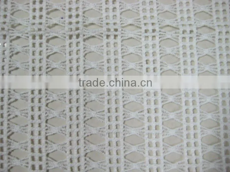 poly lace valance fabric