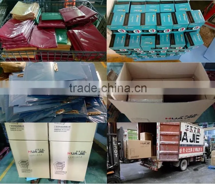 Business file collection document presentation A4 FC size PP plastic my clear bag