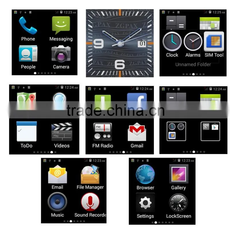 Hot Bluetooth S82 Smart Watch phone Android 4.4 MTK6572 Dual Core wifi GPS 3G Original