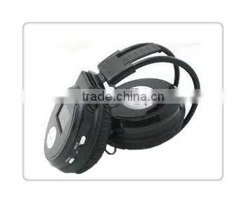 cheap wireless waterproof headphone with memory card
